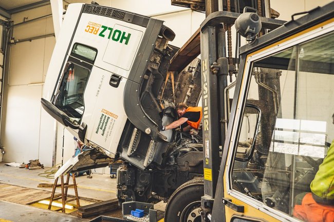 LKWs mit neuester Technik