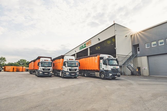 Fuhrpark der Firma HolzREC